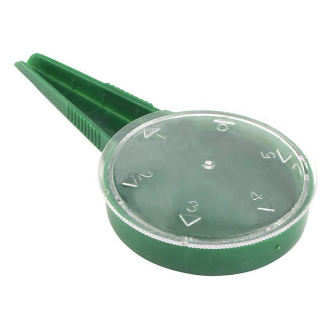 Seminatore Manuale Per Giardinaggio - 6 Pezzi Con 10 Custodie, Dosatore Di Semi Regolabile Per Fiori, Ortaggi, Prato, Giallo