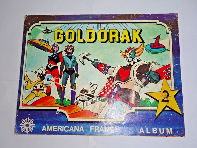 Album Panini Capitaine Flam Vintage 1981 – Collection Popy, Goldorak, Motu