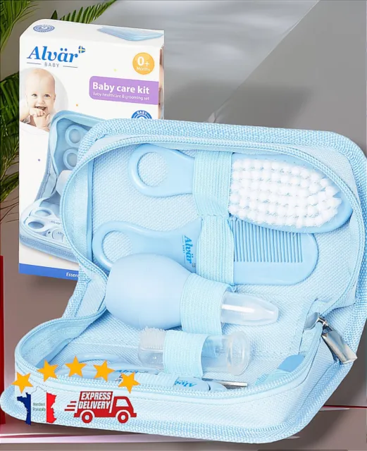 Alvär Trousse De Soin, 7 produits essentiels pour la toilette de bébé