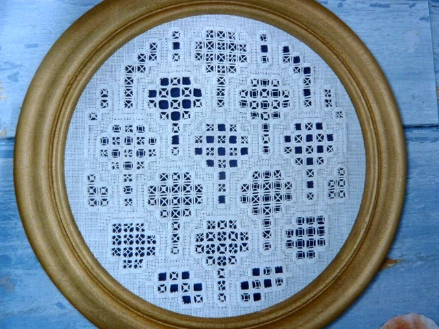 8589A] Hardanger Diagramm-Kreis der Jakobsmuschelformen