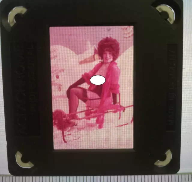 Lot 11 diapos agfa TTBE circa 1970 Jeune femme nu artistique Allemagne pin up 2