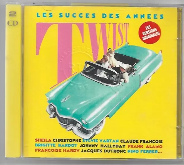 Annees Twist (Sheila / Sylvie Vartan / Claude Francois / Hallyday)  ▬ Cd Album