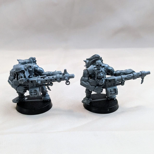 Ork Boyz Big Shoota (x2) Warhammer 40K Games Workshop Assault on Black Reach GW Ork Boyz Big Shoota (x2) Warhammer 40K Games Workshop Assault on Black Reach GW
