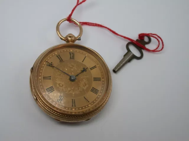 seltene Taschenuhr mit Goldzifferböatt S.Jones um 1820