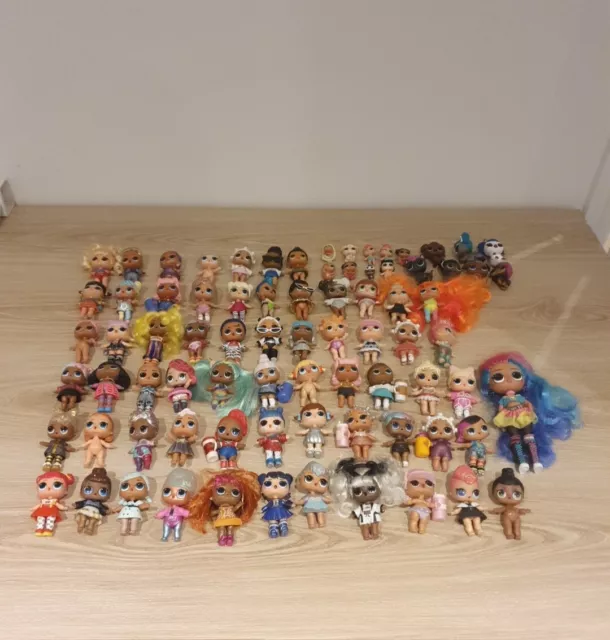 LOL Dolls large Bundle Toy Collection Girls Job Lot Toy Over 60+ Figures