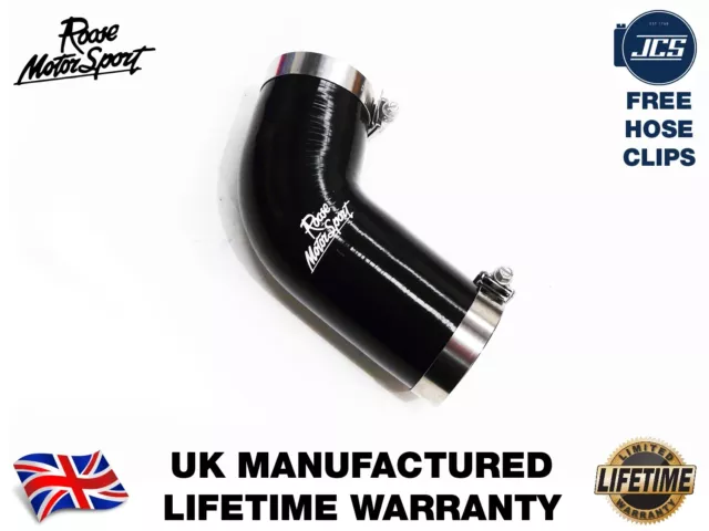 BMW E53 X5 3.0D EGR to Intercooler Silicone Boost Hose 11617799389 Free Clips