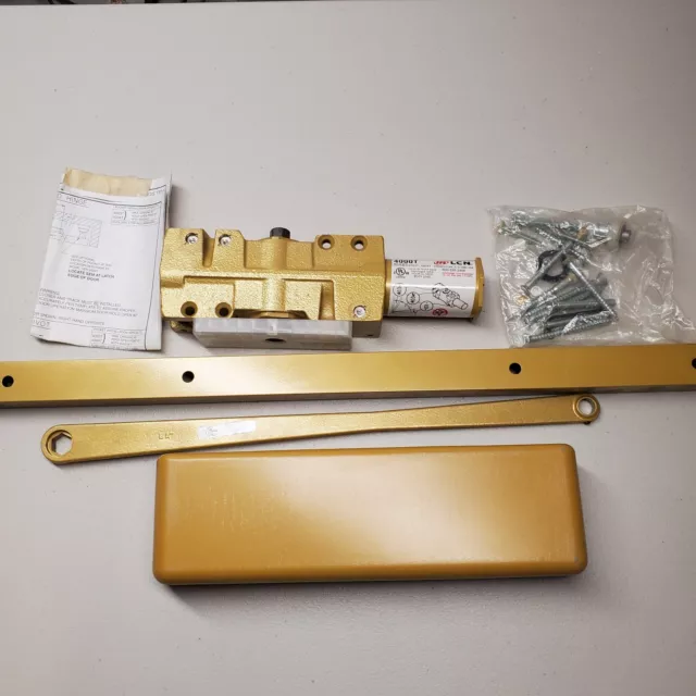 Smoothee 4004T brass Finish Door Closer LCN 4000 Series lcn ir NOS tbwm (read)