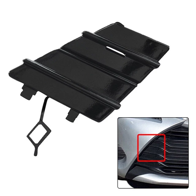 Bouchon De Crochet De Remorquage Noir Pour Dacia Duster II - Marque Nonstop - Neuf Garantie 3 Ans