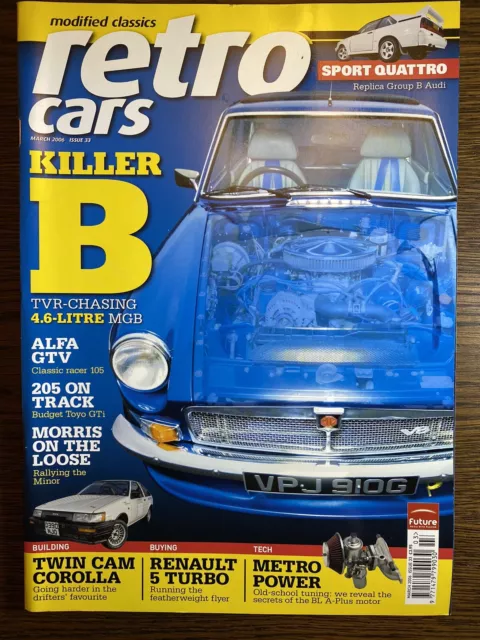 Retro Cars magazine. Issue 33. March 2006.