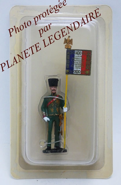 Figurine Soldat Toy Soldier – Porte-drapeau Régiment Du Port De Rochefort 1772 Par Guy Renaud