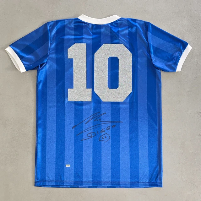 Maillot Diego Maradona ICONS - Argentine Extérieur 1986 - Signé - Neuf