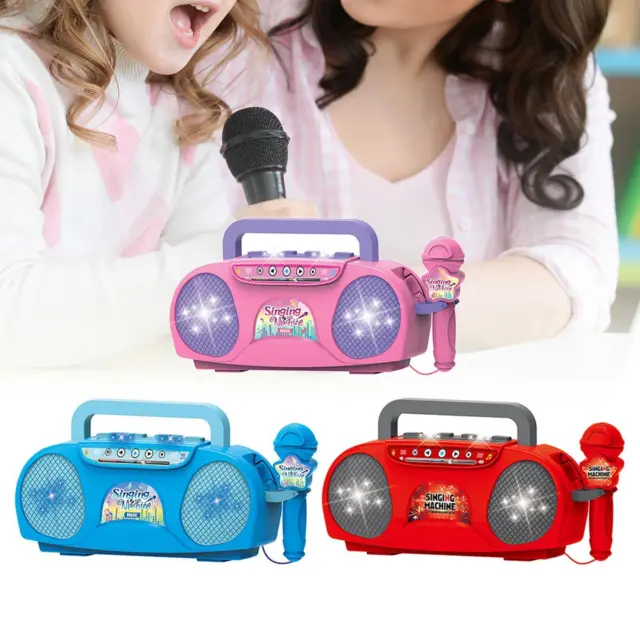 Machine de karaoké avec microphone pour enfants, pour activités de plein
