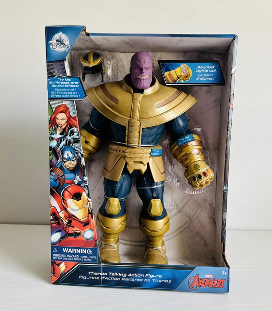 Thanos Talking Action Figure,articula 35 Cm Con Luz Y Sonido