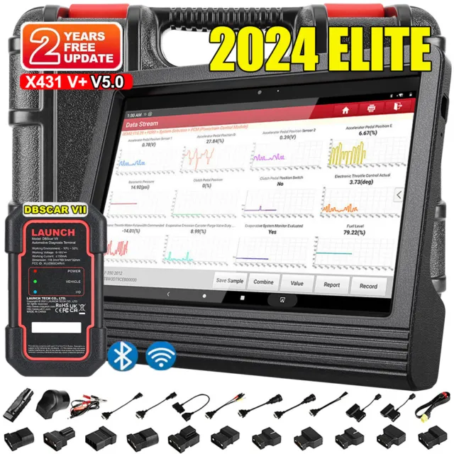 2024 LAUNCH X431 PRO3S+ V5.0 KFZ OBD2 Diagnosegerät Profi BT Scanner ALLE SYSTEM