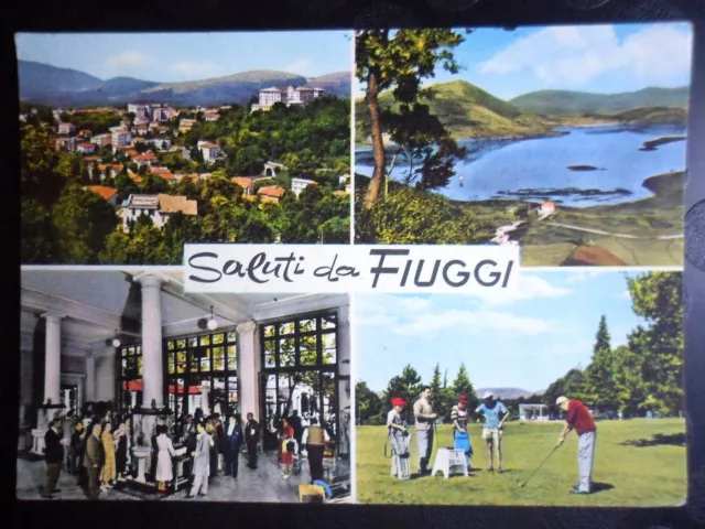 Saluti Da Fiuggi - Cartolina - Viaggiata
