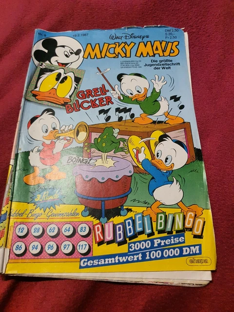 ehapa - Walt Disneys Micky Maus / Heft  Nr. 9 / 19.02.1987 -