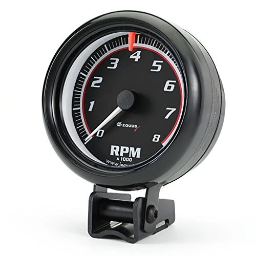 6088 3-3/8&quote Tachometer, Black