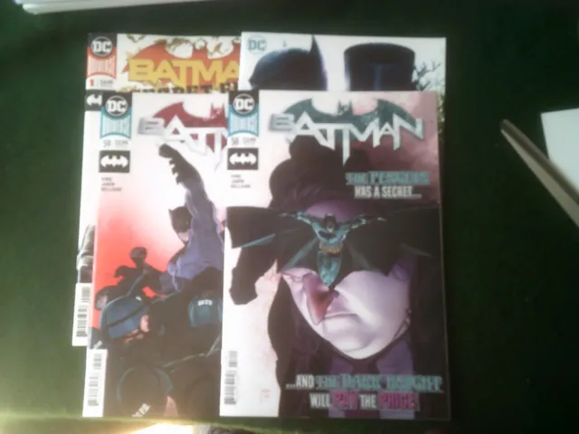 Batman Issues 58 to 60 + Secret Files 1 DC Comics 4 Issues Tom King