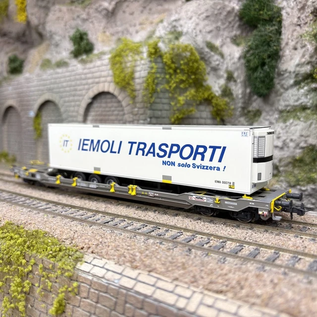 Wagon-poche type Sdgnss/T5, Hupac, Ep. VI - FLEISCHMANN 6660038 - N 1/160