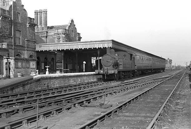 Maldon East Station 1949 With London And North Eastern Railway Train Old Photo