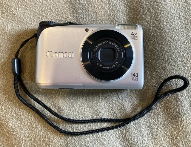 Appareil Photo Canon PowerShot A2200 – 14.1MP, Zoom 4x – Occasion Fonctionnel