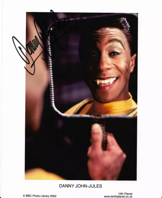 Danny John Jules CAT "Red Dwarf" 10" x 8" Genuine Signed Autograph 23825 COA