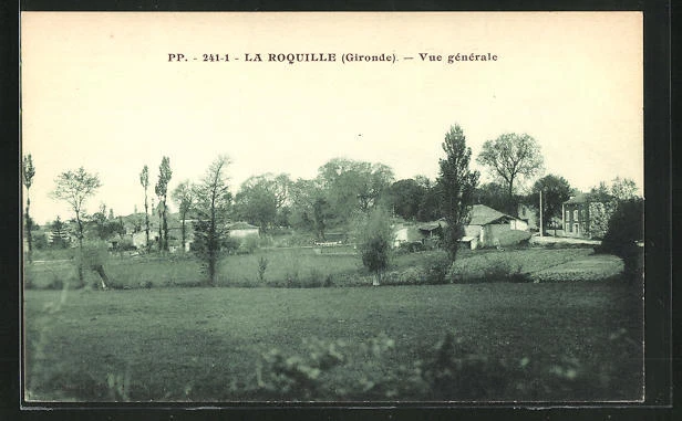 CPA La Roquille, Vue generale