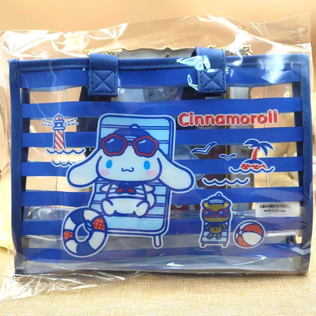 Sanrio Cinnamoroll Plastic Hand Bag Tote Bag Kawaii Japan 2020