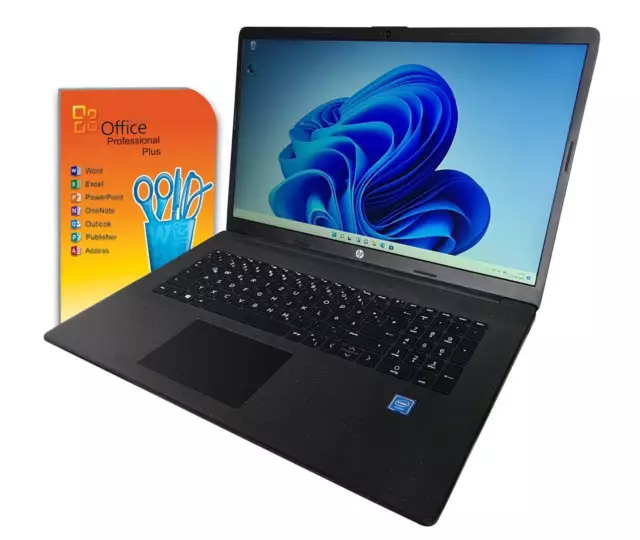 HP 17,3"  Notebook INTEL 6-Core 1215U @4,4GHz bis 32GB bis 2TB Win11+Office2021