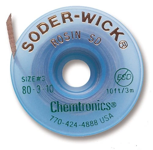 80-3-10 Soder-Wick Rosin SD Desoldering Braid
