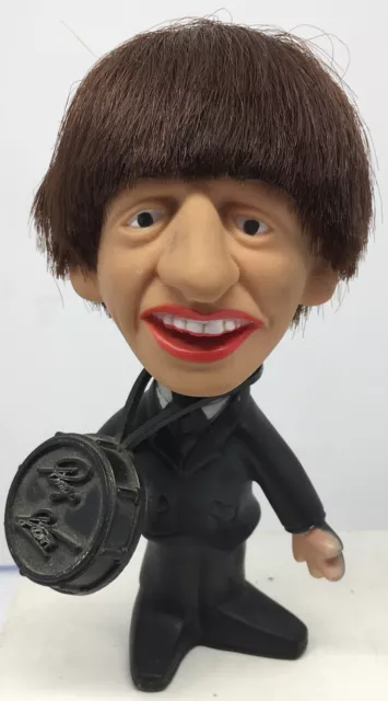 1964 the Beatles ringo starr remco doll 4.5” nems original drum 1964 the Beatles ringo starr remco doll 4.5” nems original drum