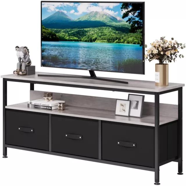 Dresser TV Stand for 55" TV+Storage Drawers Media Console Entertainment Center