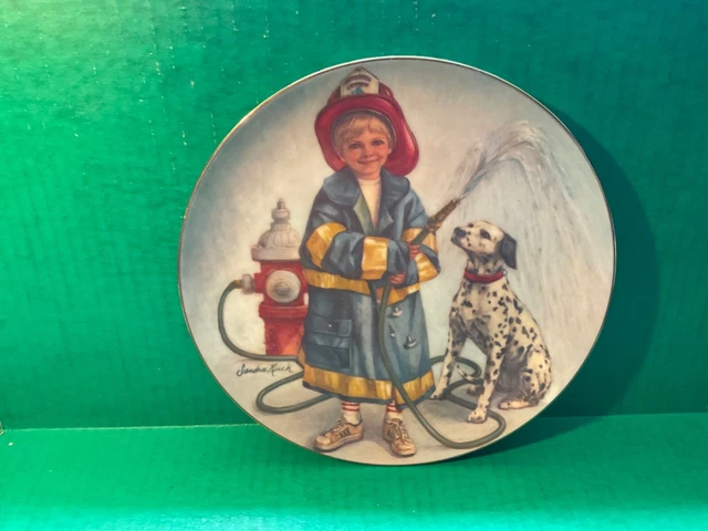 The Little Professional "ALL IS WELL” Fireman 1982 By Sandra Kuck