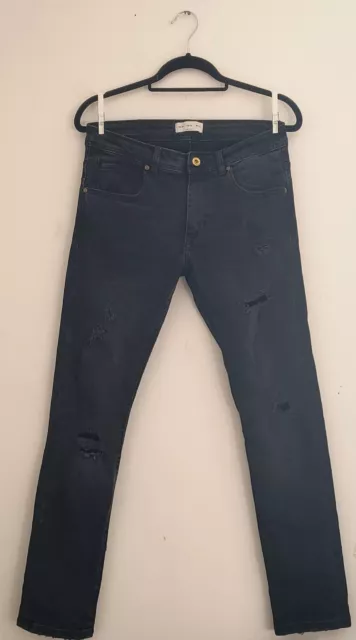 Jeans neri zara uomo sale