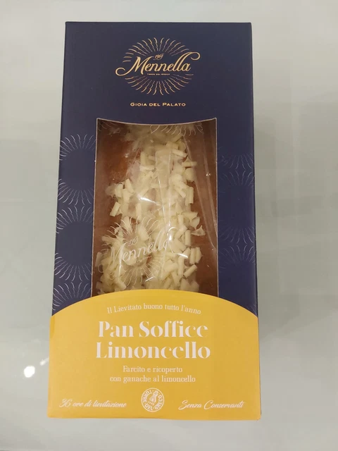 Pan Bauletto Soffice 500Gr Cioccolato Limoncello Regalo Natale  Panettone