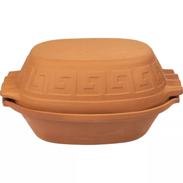 Olla termo cerámica térmica gres 4 L -NUEVA- Olla pan romana Olla barro 2,5kg