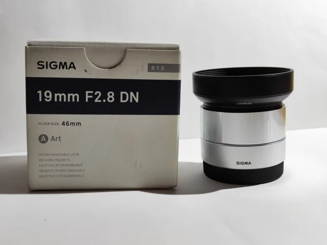 Sigma 19mm F2.8 DN Art Obiettivo Per Sony E-Mount APS-C