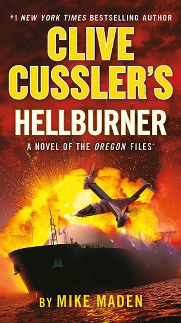 Clive Cussler's Hellburner by Mike Maden Paperback Book