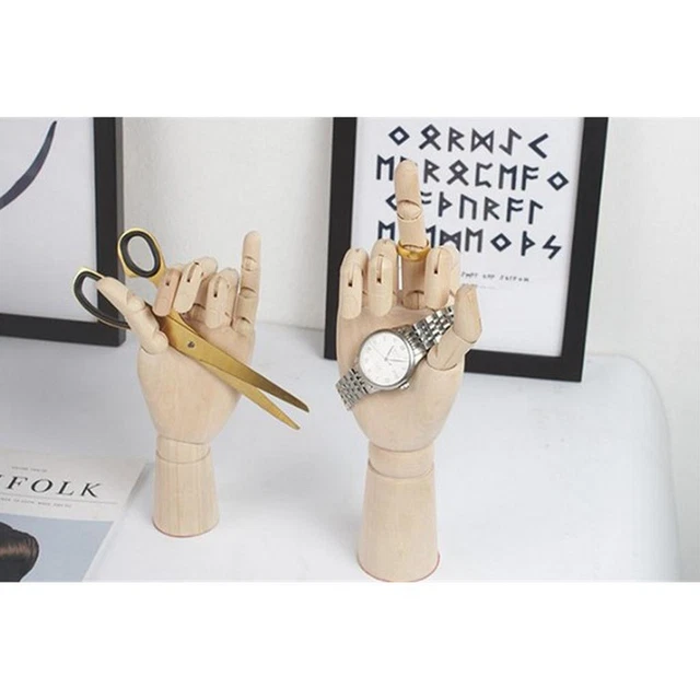 Gelenkig 18 cm Holzschaufensterpuppe Manikin Handmalhilfe Lernspielzeug 2