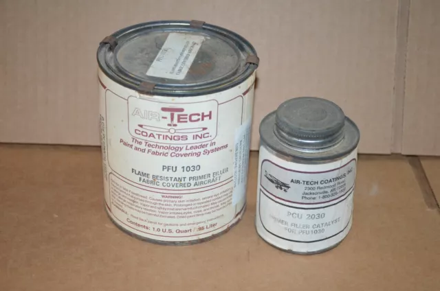 NEW Old Stock Air Tech Coatings AEROSPACE AIRCRAFT Primer Filler PFU1030/PCU2030