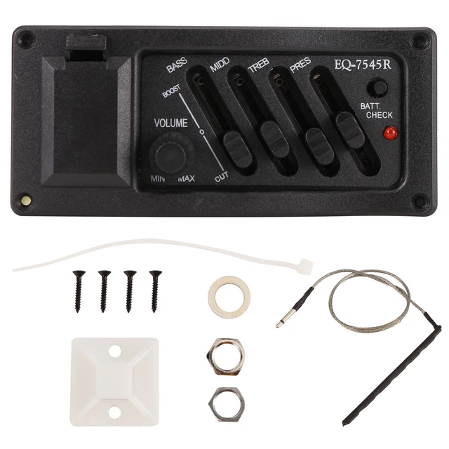 Ghulumn Set Completo Di Amplificatore EQ E Pickup Per Chitarra