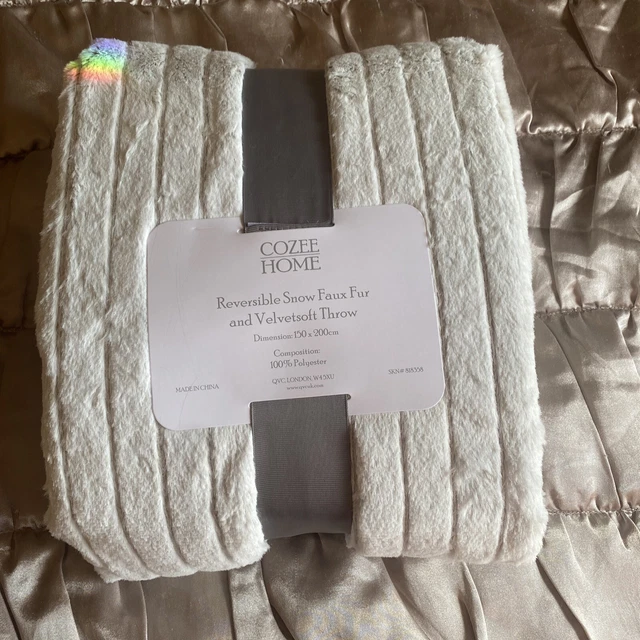 Cozee home velvet soft throw online