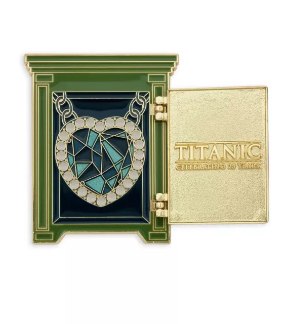 Disney Titanic 25th Anniversary Heart of the Ocean Pin - Brand new!