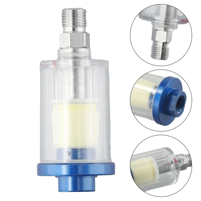 1PC Mini Compresseur D'Air Humidité Huile Eau Trap Filtre Séparateur Lève Jauge