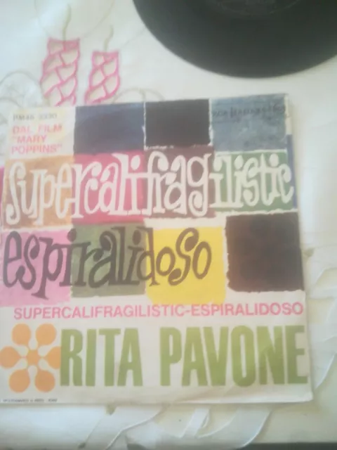 Rita Pavone Supercalifragilistic- Espiralidoso 45g