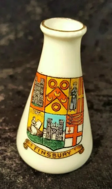 Goss Crested China - Finsbury - Arsenal Gift Historic Vintage Collectable