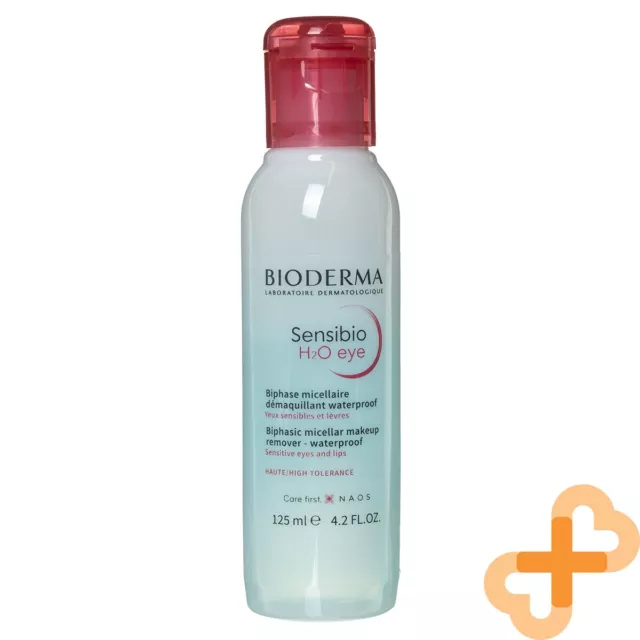 Bioderma Sensibio H2O Eye Biphasique Micellaire Démaquillant 125 ML Imperméable