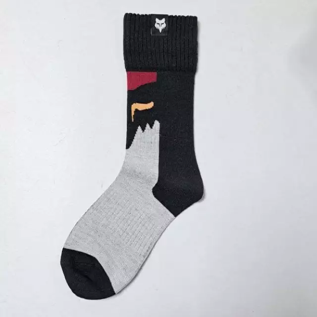 FOX Racing Youth Socks - 180 FLORA (Black/White)