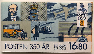 1986 Sweden 16.80ø 8 - Stamp Booklet | Sc #1589a Mi #1381MH | MNH