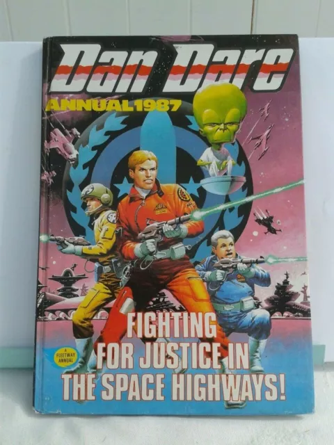 Dan Dare Annual 1987 - Fighting for Justice in the Space Highways! Hardback